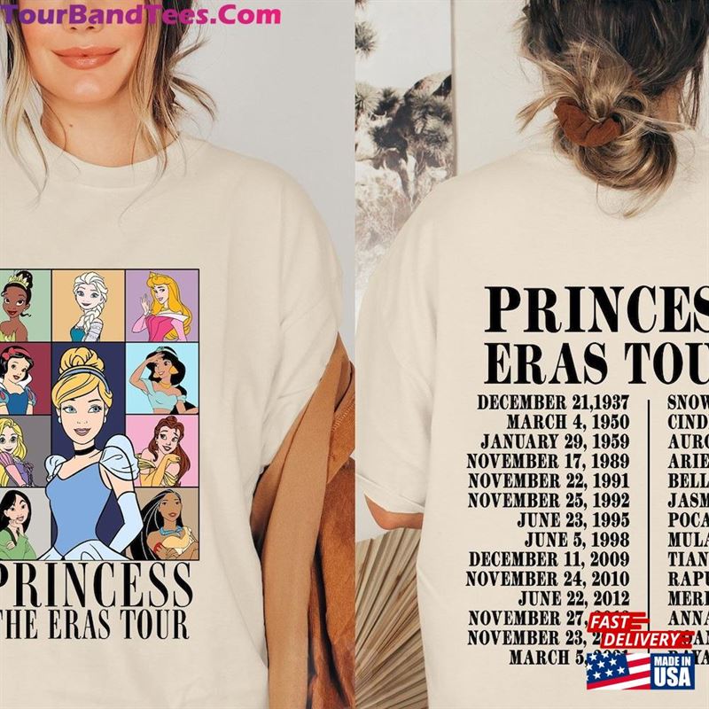 Princess Eras Styled Shirt Merch Taylor Concert T-Shirt Unisex 29Uf122648 – Utopia Fashion