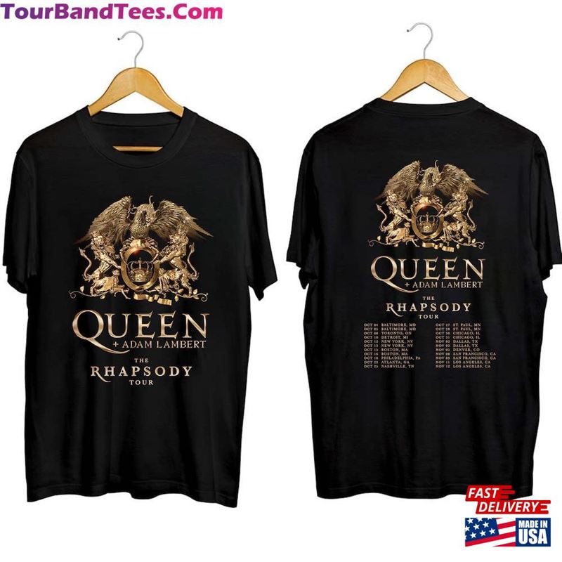 Queen The Rhapsody Tour Shirt Rock Band Fan Concert Classic Hoodie 29Uf118620 – Utopia Fashion