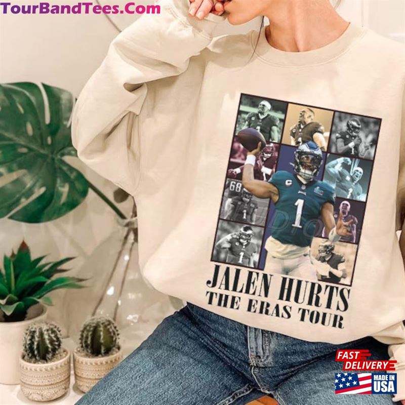 Quez Watkins Jalen Hurts The Eras Tour Shirt Football Sweatshirt Unisex 29Uf136982 – Utopia Fashion