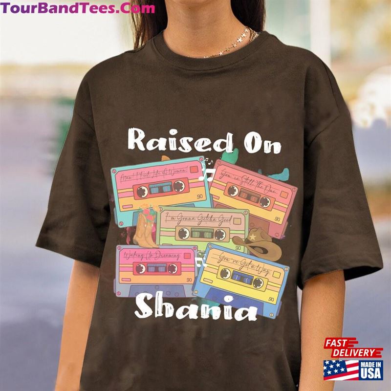 Raised On Shania Twain T-Shirt Tour Shirt Gift For Fan Sweatshirt Unisex 29Uf136640 – Utopia Fashion