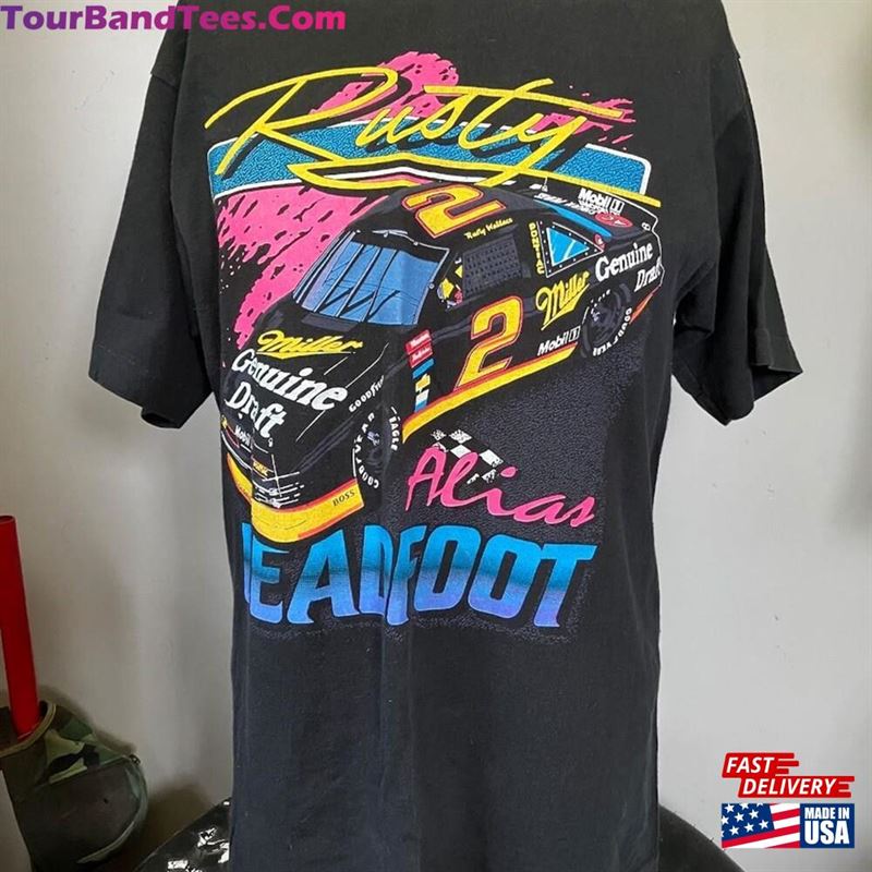 Rare Rusty Wallace Alias Leadfoot T-Shirt Racing Shirt Classic 29Uf122169 – Utopia Fashion