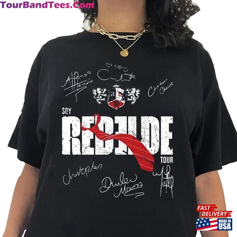 Rbd Soy Rebelde Signature T-Shirt Band World Tour Sweatshirt Logo Merch Unisex 29Uf131976 – Utopia Fashion