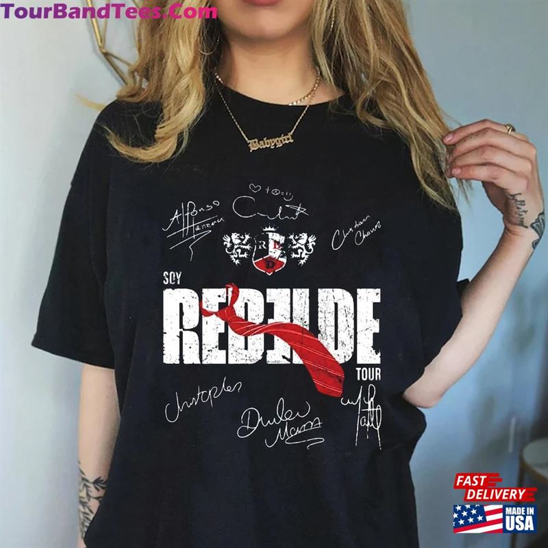 Rbd Soy Rebelde Signature T-Shirt Band World Tour Sweatshirt Logo Merch Unisex 29Uf131976 – Utopia Fashion