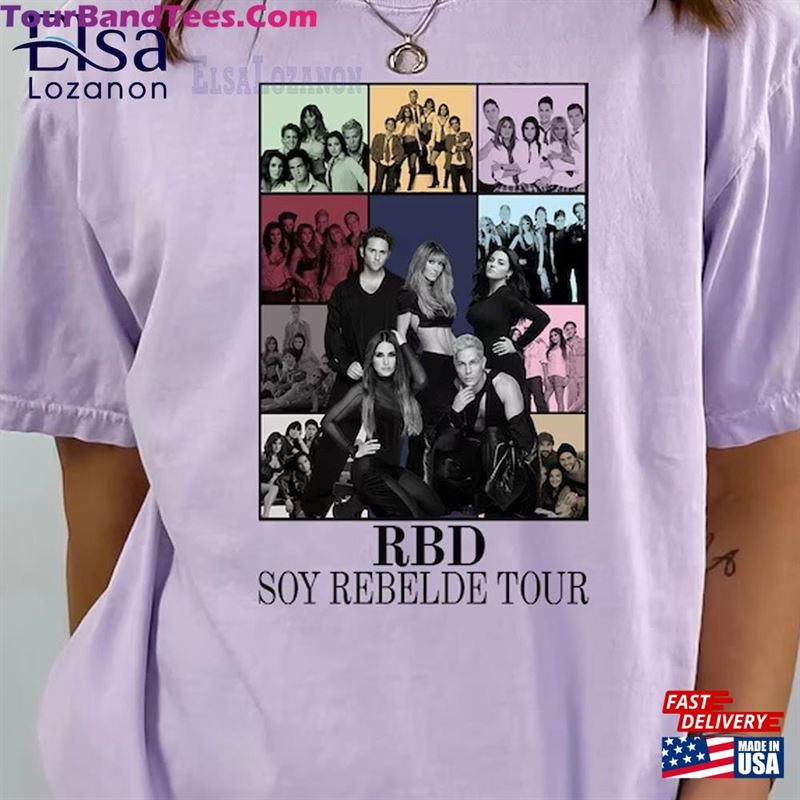 Rbd Soy Rebelde The Eras Tour Shirt Fans Gifts Touring T-Shirt Classic Hoodie 29Uf124105 – Utopia Fashion