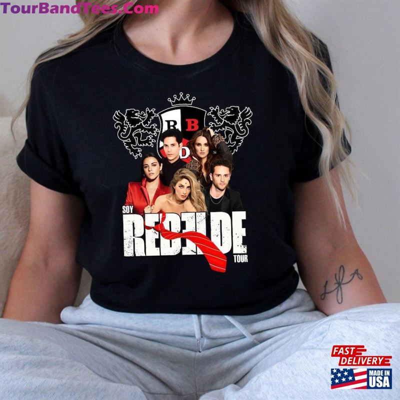 Rebelde Concert Shirt Soy Tour Rbd T-Shirt Classic 29Uf131794 – Utopia Fashion