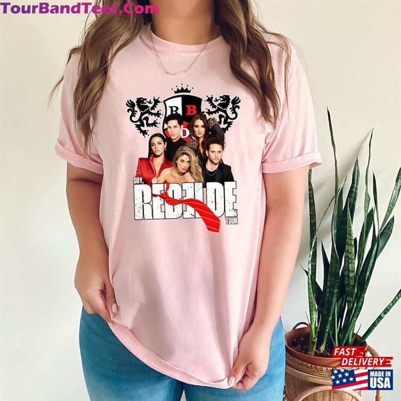 Rebelde Concert Shirt Soy Tour Rbd T-Shirt Classic 29Uf131794 – Utopia Fashion