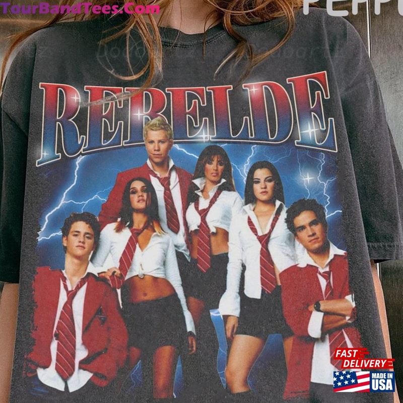 Rebelde Concert Shirt Soy Tour Rbd T-Shirt Hoodie Unisex 29Uf124291 – Utopia Fashion