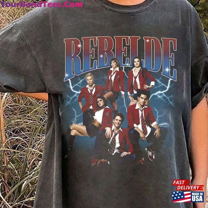 Rebelde Retro 90S Shirt Soy Tour Rbd Concert Classic Sweatshirt 29Uf124479 – Utopia Fashion