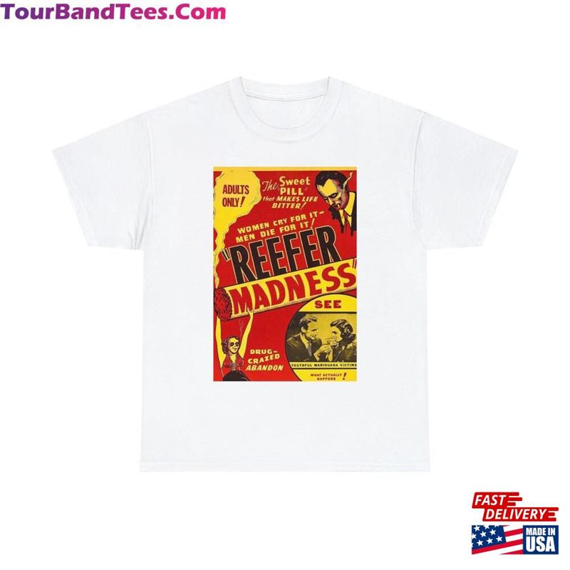 Reefer Madness Graphic Tee Unisex T-Shirt 29Uf122727 – Utopia Fashion