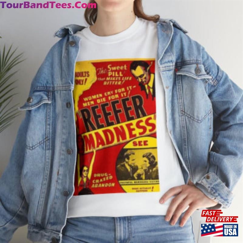 Reefer Madness Graphic Tee Unisex T-Shirt 29Uf122727 – Utopia Fashion