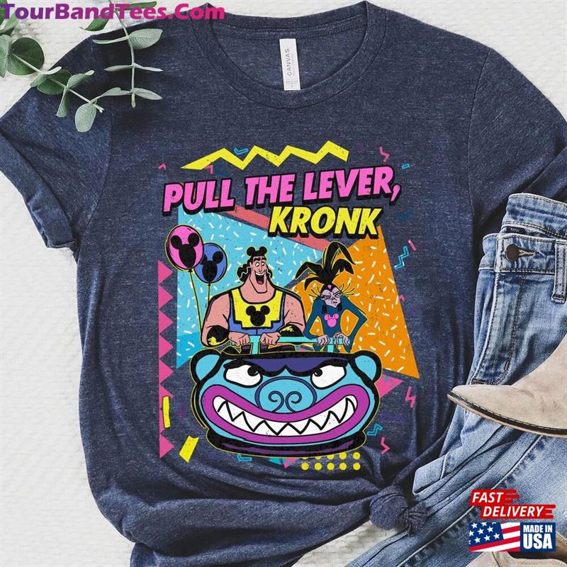 Retro 90S Yzma And Kronk Pull The Lever Shirt Emperor’S New Groove Disney T-Shirt Sweatshirt Unisex 29Uf136386 – Utopia Fashion