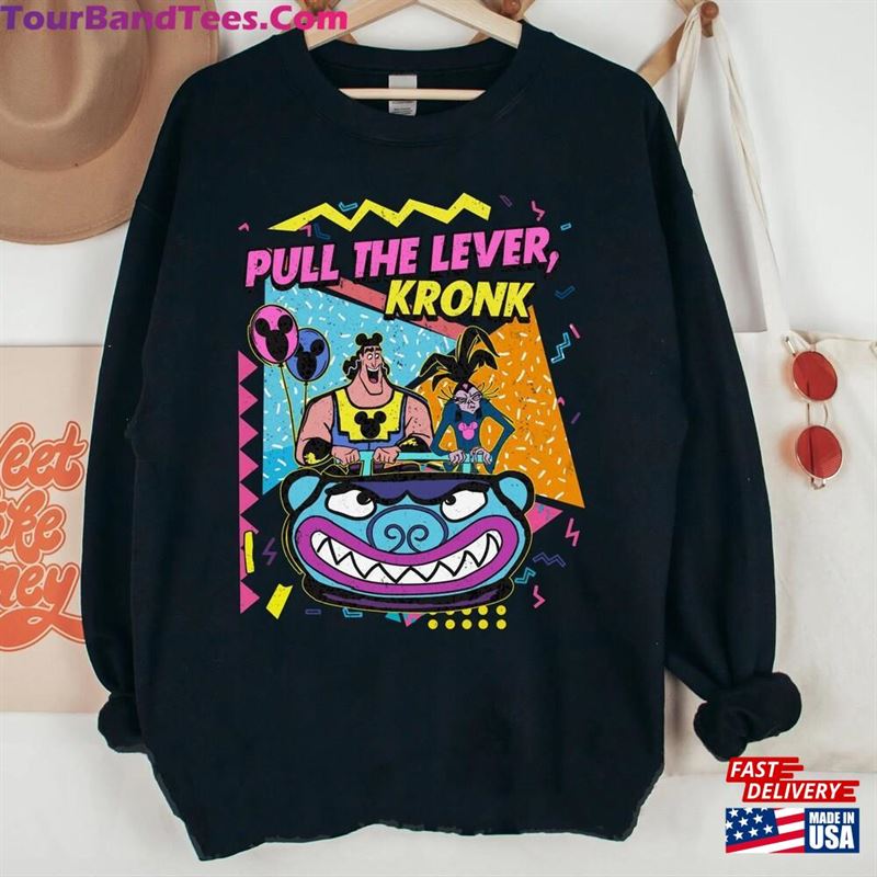 Retro 90S Yzma And Kronk Pull The Lever Shirt Emperor’S New Groove Disney T-Shirt Sweatshirt Unisex 29Uf136386 – Utopia Fashion