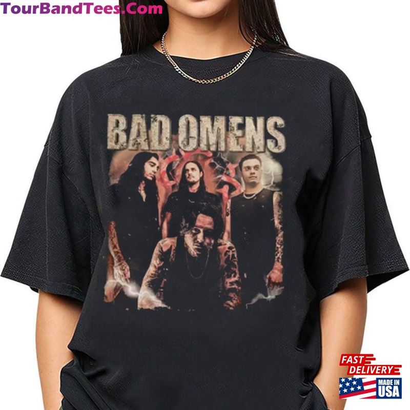 Retro B A D Omens Band T-Shirt Hoodie Classic 29Uf124445 – Utopia Fashion