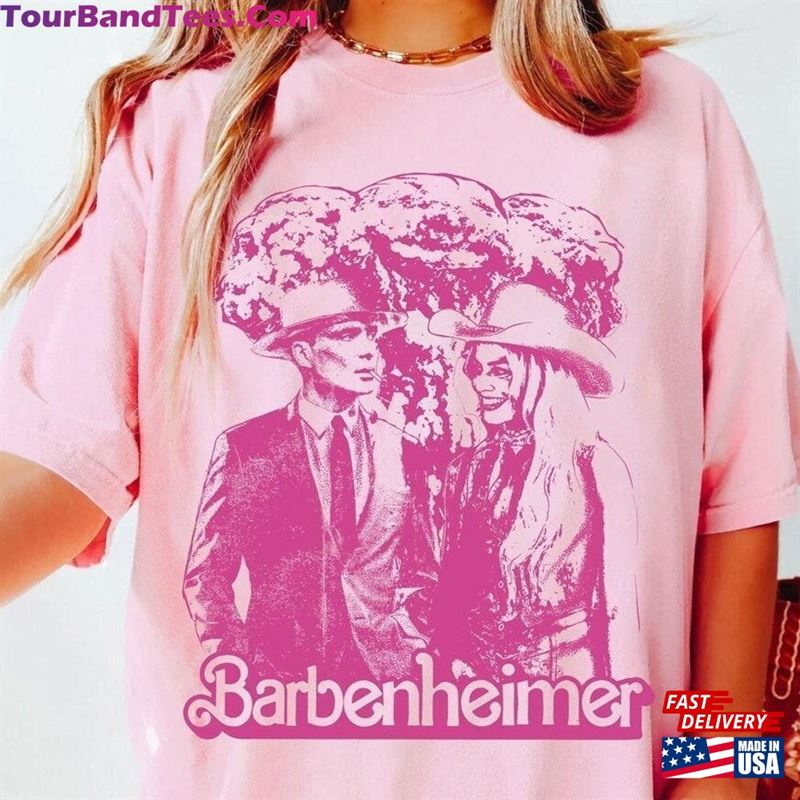 Retro Barbenheimer Shirts Barb Oppenheimer Shirt Collab Classic Sweatshirt 29Uf123118 – Utopia Fashion