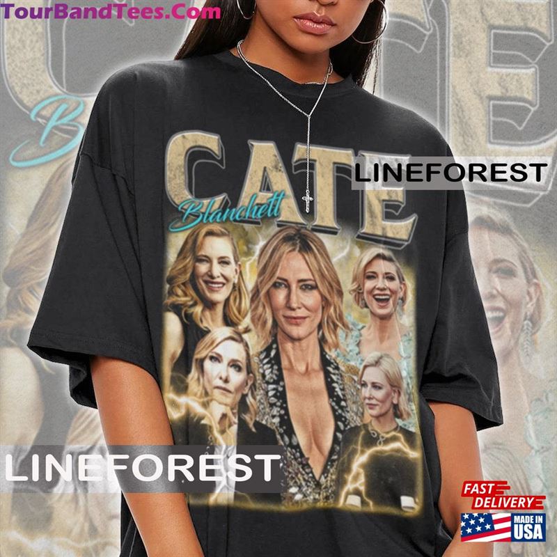 Retro Cate Blanchett Shirt T-Shirt Unisex 29Uf132013 – Utopia Fashion