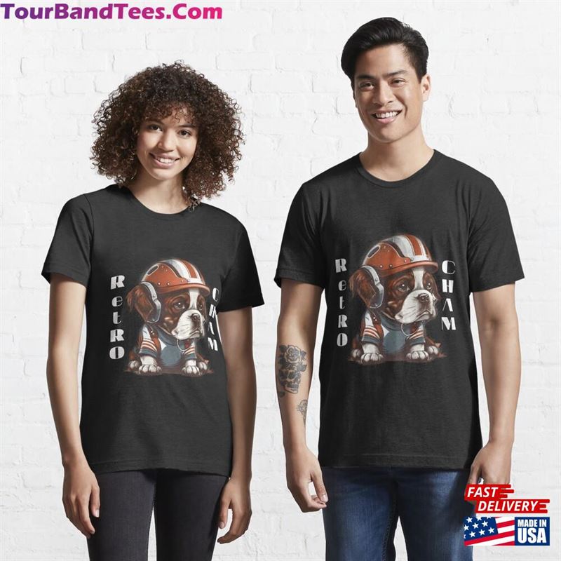 Retro Cham American Football Essential T-Shirt Unisex Sweatshirt 29Uf122906 – Utopia Fashion