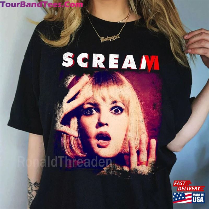 Retro Drew Barrymore Scream Shirt Sweatshrit Movie Hoodie Classic 29Uf141598 – Utopia Fashion