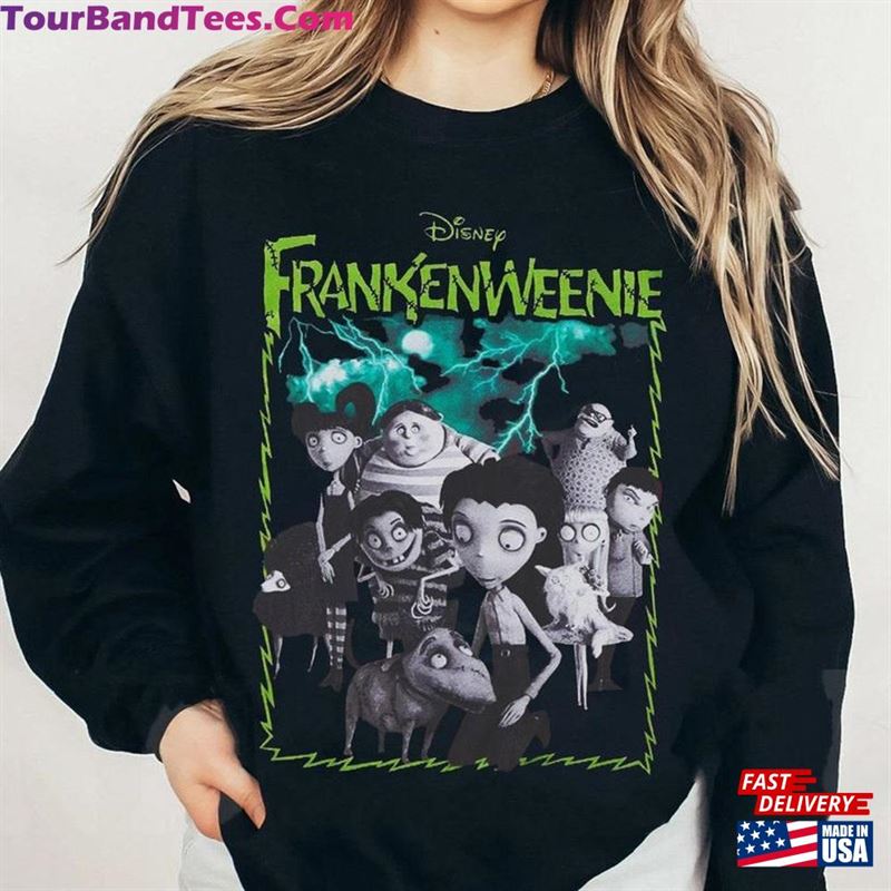 Retro Frankenweenie Characters Shirt Disneyland Trip T-Shirt Mickey’S Not So Scary Tee Hoodie Sweatshirt 29Uf131686 – Utopia Fashion