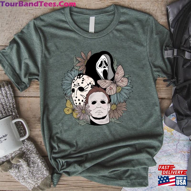 Retro Halloween Shirt Floral T-Shirt Scream Unisex Hoodie 29Uf131609 – Utopia Fashion