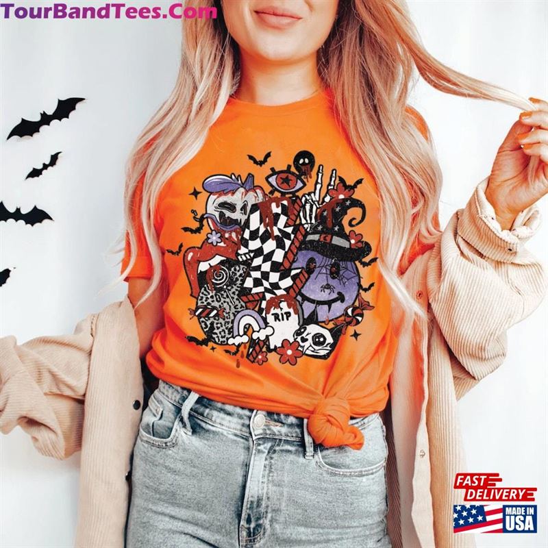 Retro Halloween Sweetshirt Horror Spooky Vibes Shirt Sweatshirt Unisex 29Uf124525 – Utopia Fashion