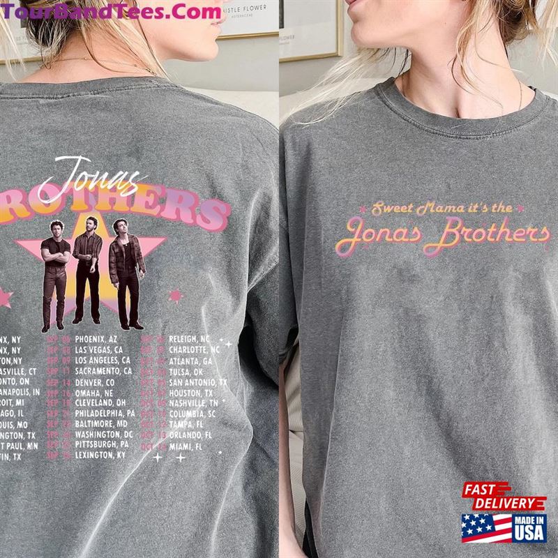 Retro Jonas Brothers Tour Shirt Sweatshirt Nick Joe Kevin Classic 29Uf118844 – Utopia Fashion