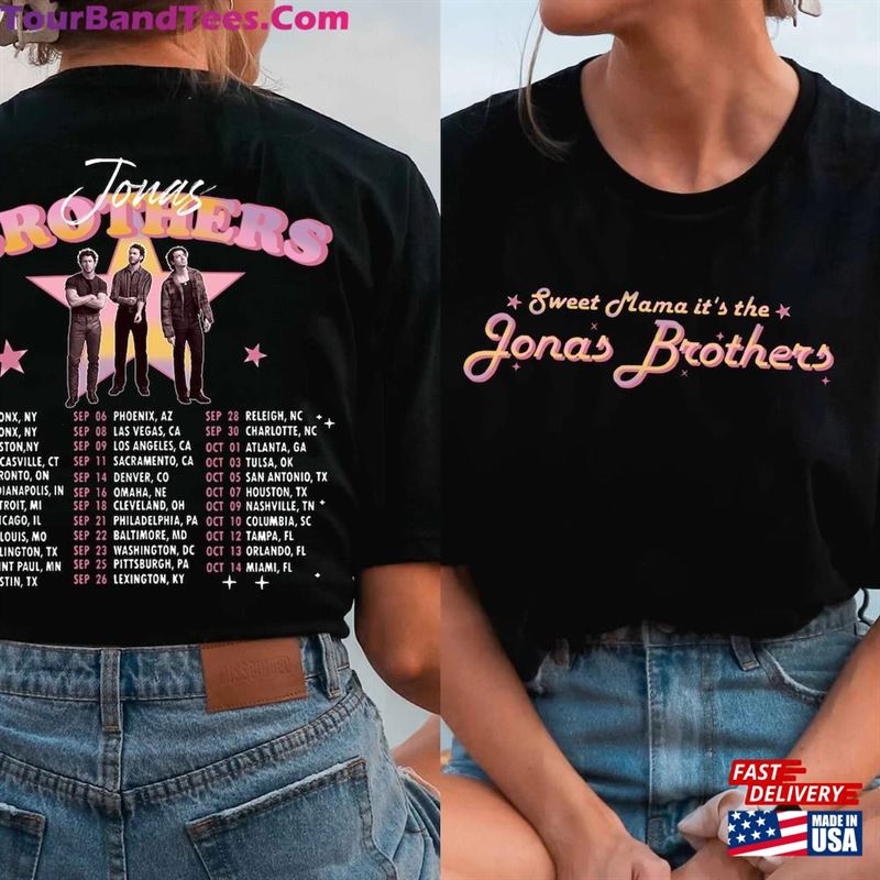 Retro Jonas Brothers Tour Shirt Sweatshirt Nick Joe Kevin Classic 29Uf118844 – Utopia Fashion