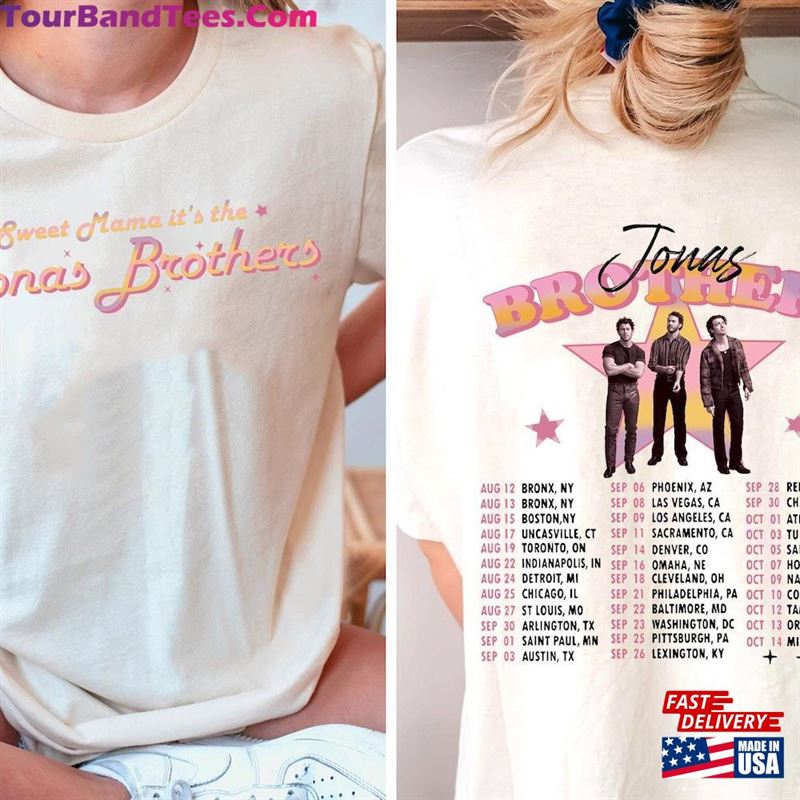 Retro Jonas Brothers Tour Shirt Sweatshirt Nick Joe Kevin Classic 29Uf118844 – Utopia Fashion