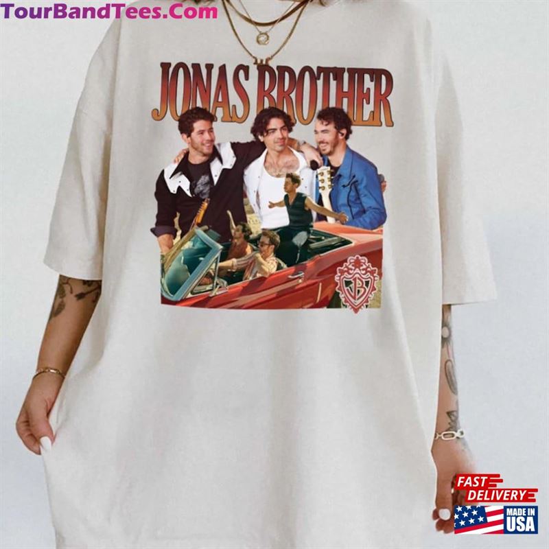 Retro Jonas Shirt Brothers Tee Music Unisex Sweatshirt 29Uf122934 – Utopia Fashion