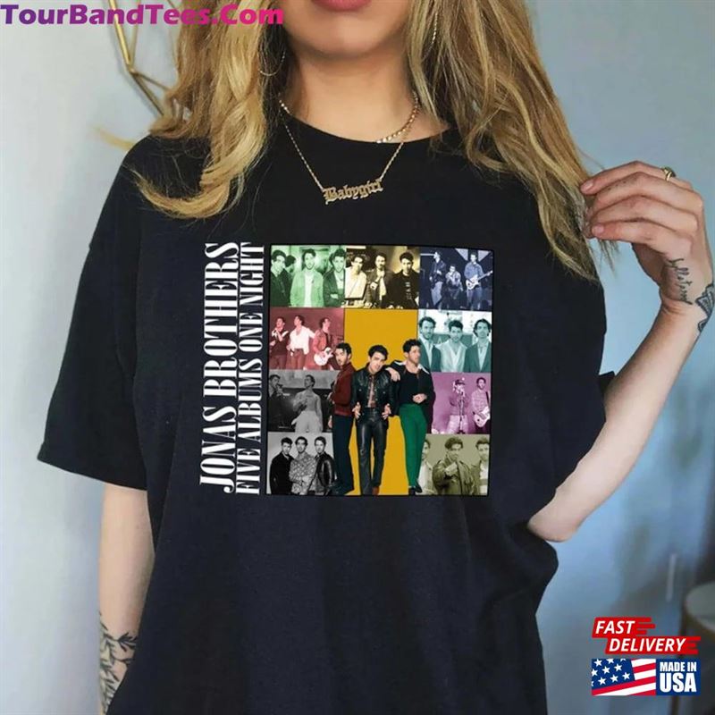 Retro Jonas Tour Shirt Brothers Homage Unisex T-Shirt 29Uf122964 – Utopia Fashion