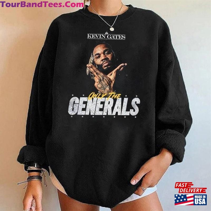 Retro Kevin Gates Sweatshirt Only The Generals Tour Merch T-Shirt Classic 29Uf124662 – Utopia Fashion