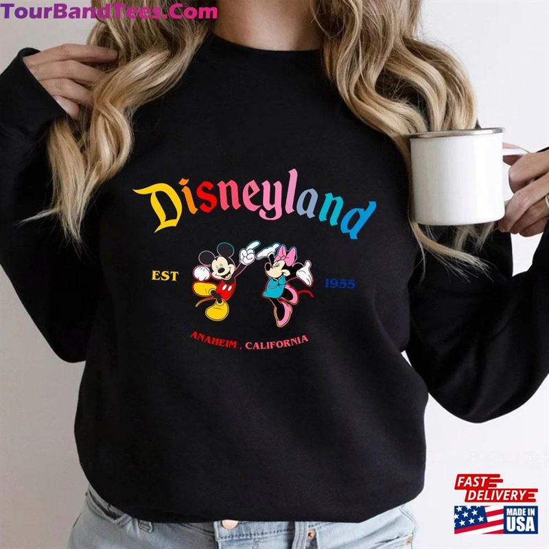 Retro Mickey And Minnie Disneyland Est Sweatshirt Shirt Family Vacation Classic 29Uf136913 – Utopia Fashion