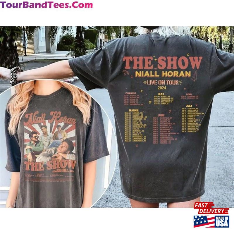 Retro Niall Ho Ran The Show Shirt Live On Tour Sweatshirt Classic Hoodie 29Uf123056 – Utopia Fashion