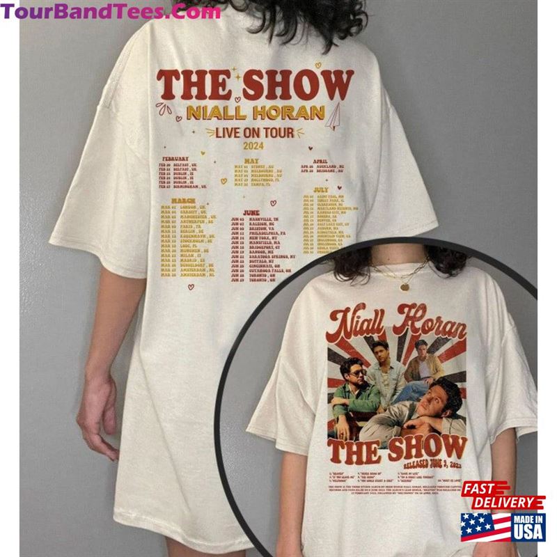 Retro Niall Ho Ran The Show Shirt Live On Tour Sweatshirt Classic Hoodie 29Uf123056 – Utopia Fashion