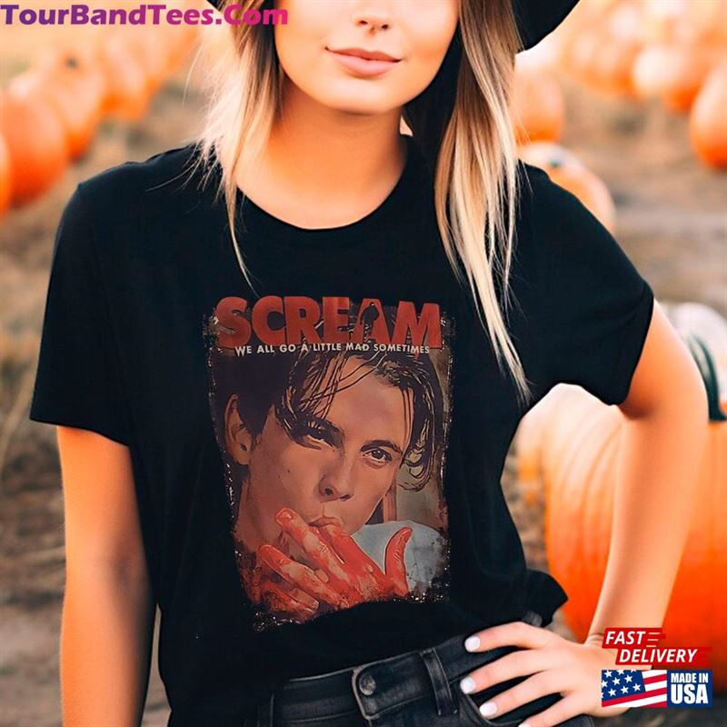 Retro Scream Billy Loomis Shirt Let’S Watch Scary Movie Classic T-Shirt 29Uf123325 – Utopia Fashion