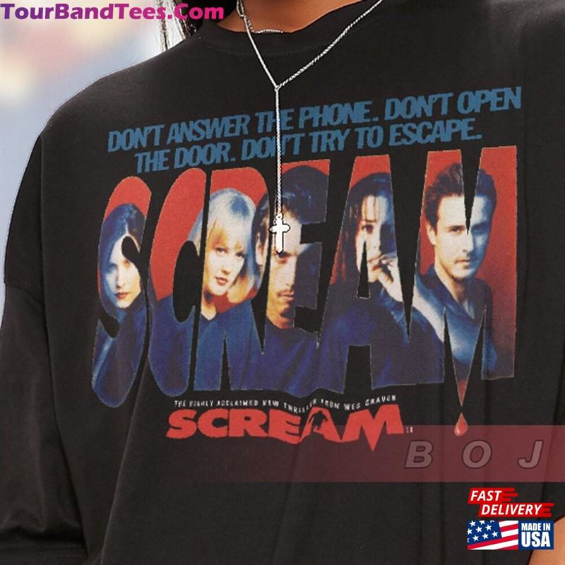 Retro Scream Movie Vintage Shirt Clothing T T-Shirt Sweatshirt 29Uf141631 – Utopia Fashion