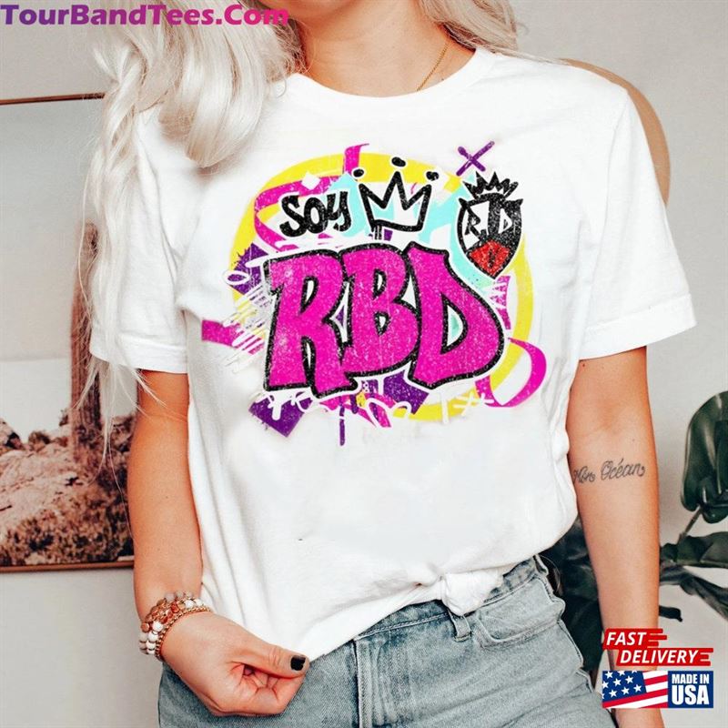 Retro Soy Rebelde Shirt Rbd Tour Concert Classic Unisex 29Uf131905 – Utopia Fashion