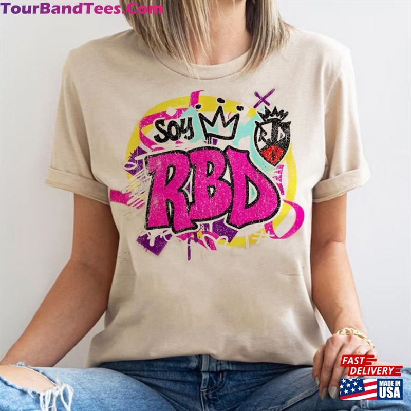 Retro Soy Rebelde Shirt Rbd Tour Concert Classic Unisex 29Uf131905 – Utopia Fashion