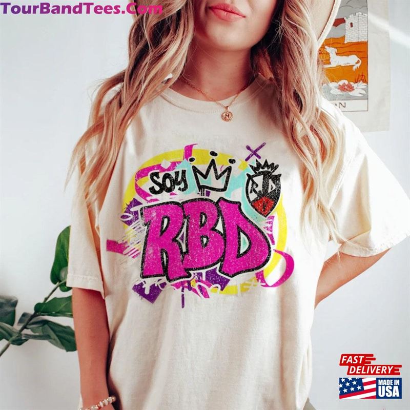 Retro Soy Rebelde Shirt Rbd Tour Concert Classic Unisex 29Uf131905 – Utopia Fashion