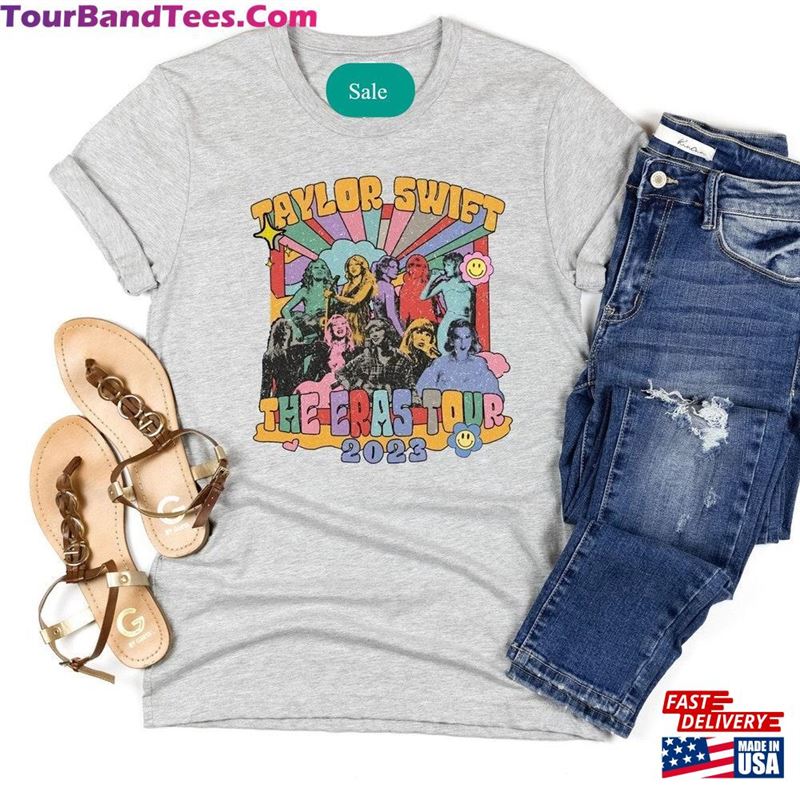 Retro Taylor The Eras Tour T-Shirt Midnights Shirt Swiftie Tee Classic Unisex 29Uf118768 – Utopia Fashion