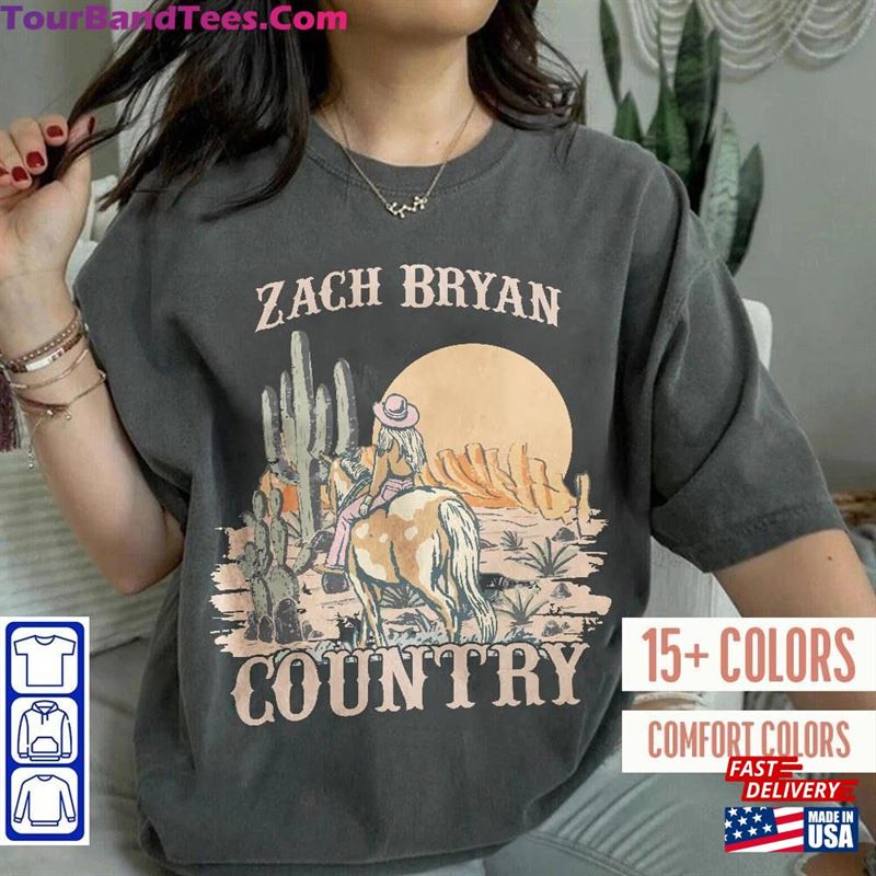 Retro Zach Bryan Country T-Shirt Bullhead Shirt Boho Tee Unisex Sweatshirt 29Uf136997 – Utopia Fashion