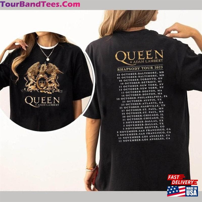 Rhapsody Tour Queen And Adam Shirt Band T-Shirt Lambert Khcl181023 Hoodie 29Uf122136 – Utopia Fashion