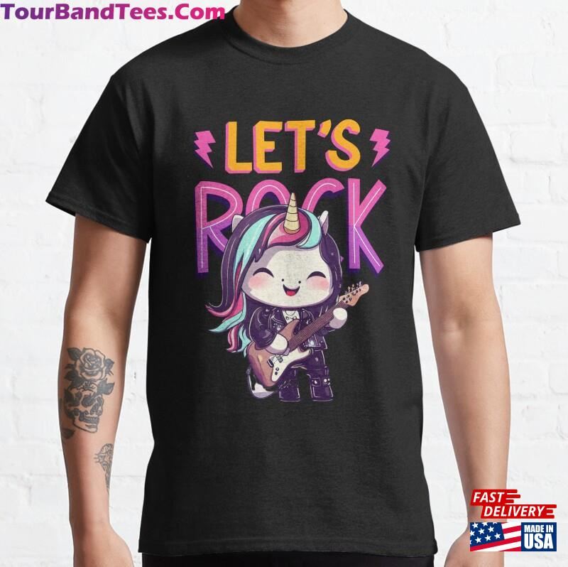 Rock Unicorn Classic T-Shirt Unisex 29Uf141441 – Utopia Fashion