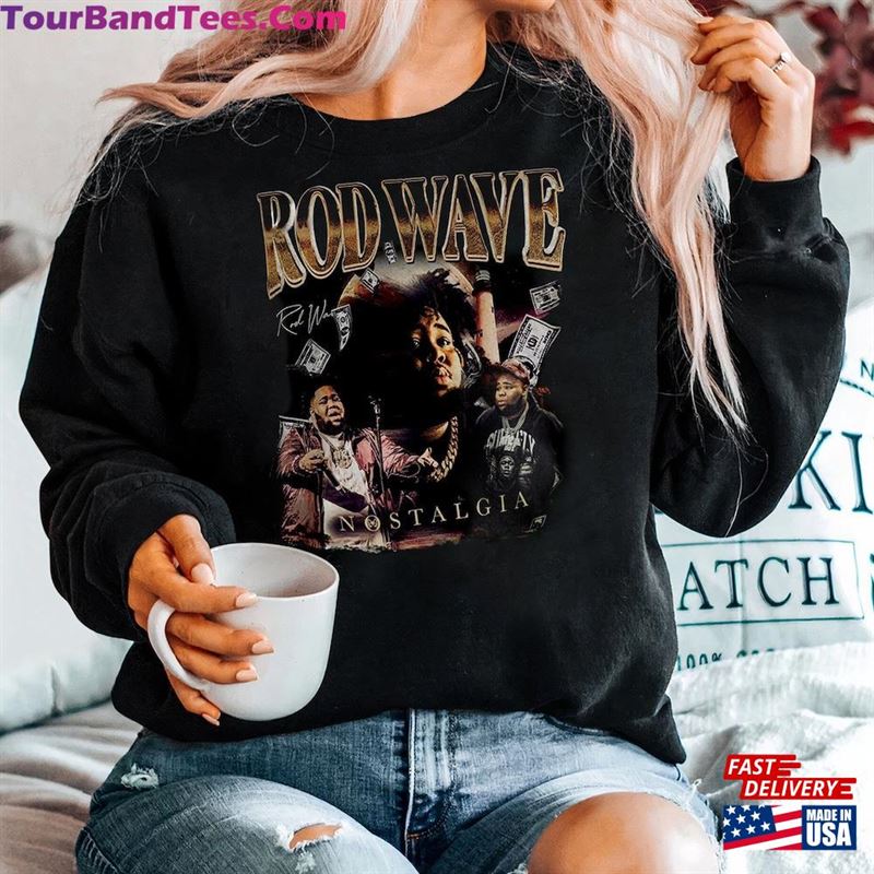 Rod Wave Nostalgia Tour Shirt Rap Music Sweatshirt Retro Hoodie 29Uf122545 – Utopia Fashion