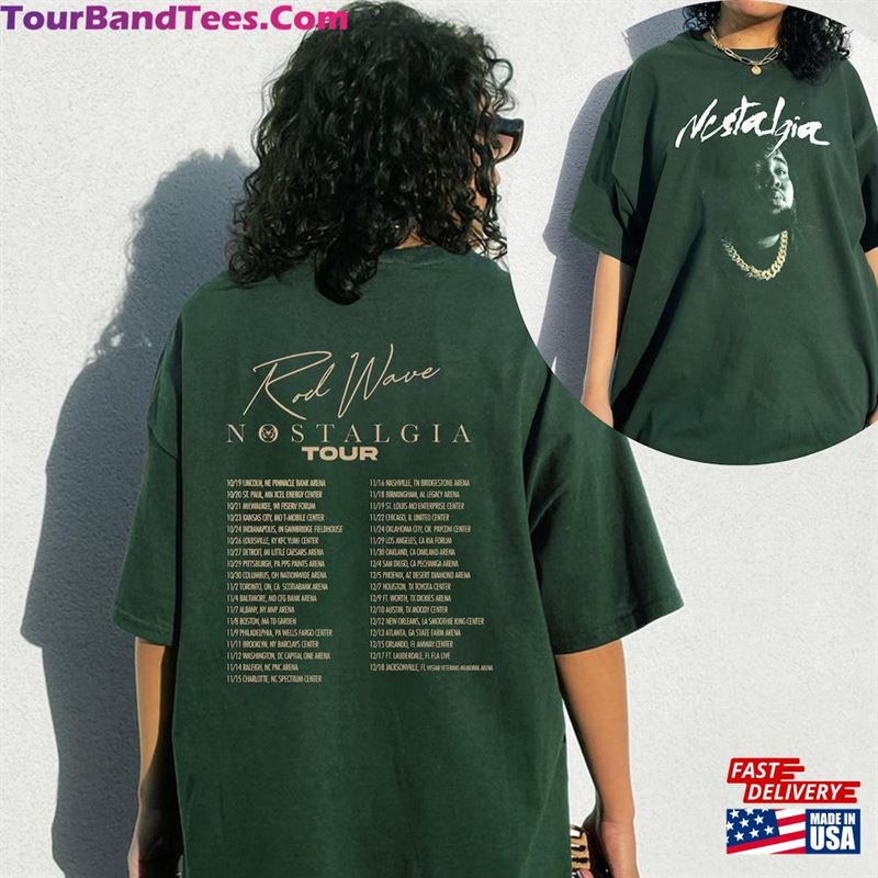 Rod Wave Nostalgia Tour Aesthetic Shirt T-Shirt Unisex 29Uf123272 – Utopia Fashion