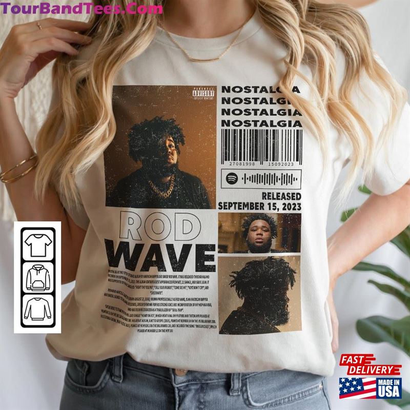 Rod Wave Rap Music Merch Shirt Nostalgia Tour Album 90S Tee T-Shirt Unisex 29Uf123885 – Utopia Fashion