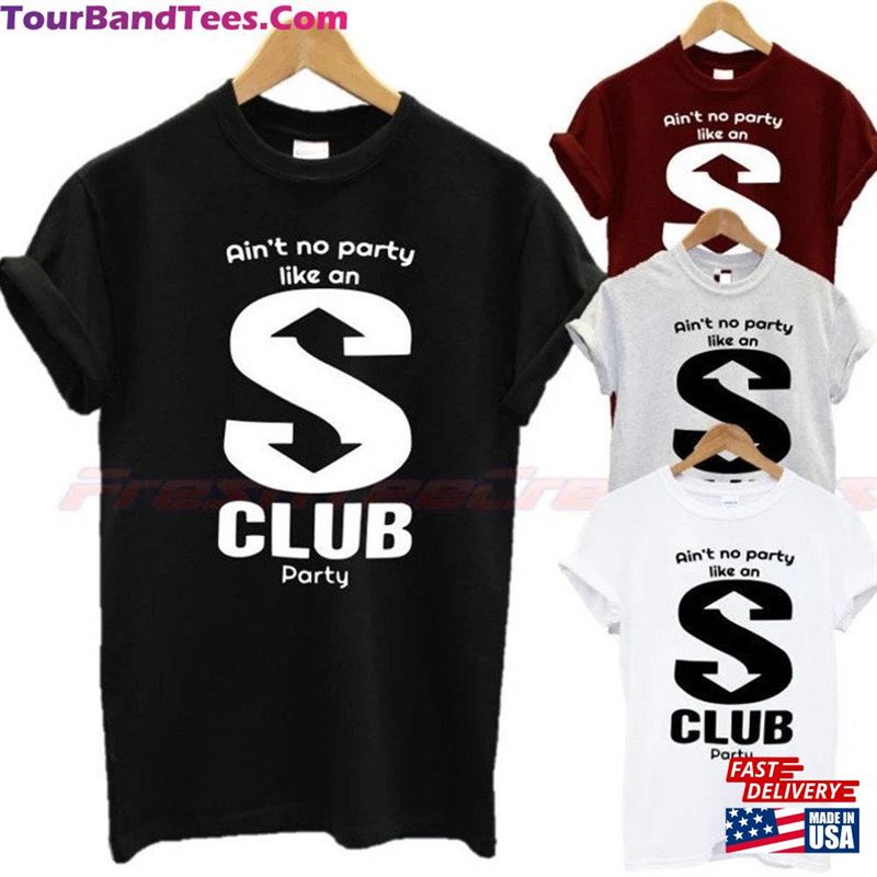 S Club Party T-Shirt Top Uk 90’Music Concert Band Shirt Classic 29Uf123847 – Utopia Fashion