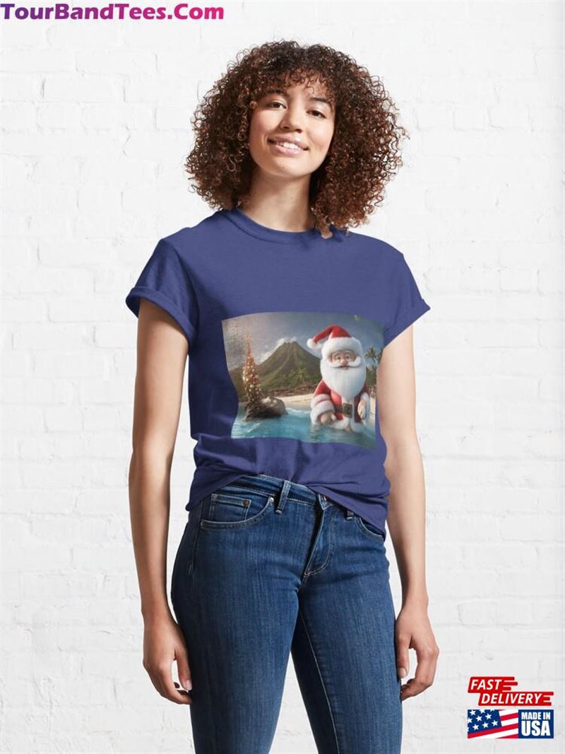 Santa Claus In Hawai Classic T-Shirt Unisex Hoodie 29Uf123570 – Utopia Fashion