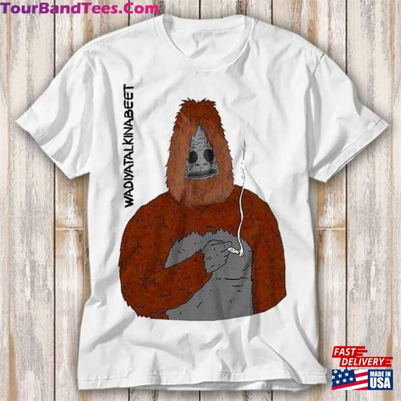 Sassy The Sasquatch Smoke Big Lez Show Retro T-Shirt Unisex Classic 29Uf136809 – Utopia Fashion