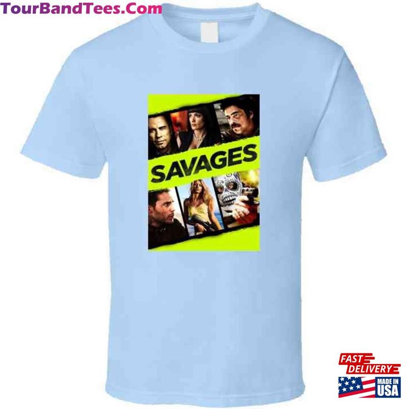 Savages Movie Tee Cool Thriller Crime Movies T-Shirt Unisex 29Uf119172 – Utopia Fashion