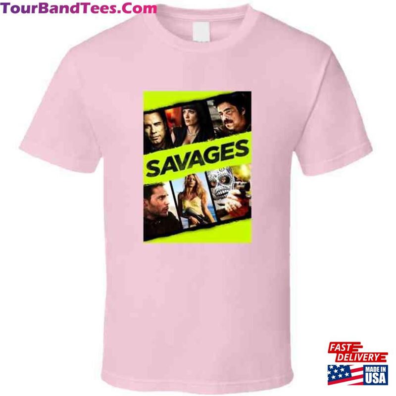 Savages Movie Tee Cool Thriller Crime Movies T-Shirt Unisex 29Uf119172 – Utopia Fashion